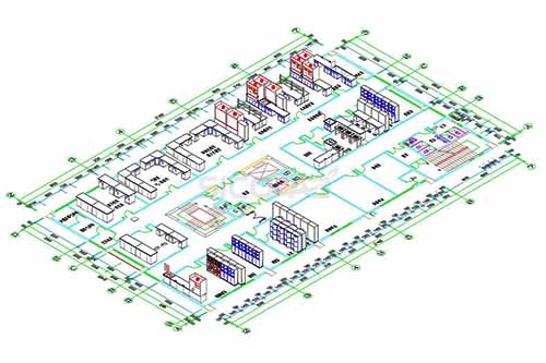 无菌实验室平面布局图